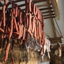  "Südtiroler Bergbauernwurzen" Kaminwurzen direkt vom Bergbauernhof 3 Stück à 0,20kg