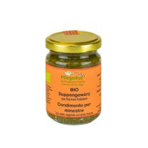 BIO Suppengewürz vom Pflegerhof aus Südtirol – feuchte Würzmischung aus frischen Kräutern, Gemüse und Meersalz.