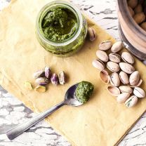 Pesto al Pistacchio – Pistazienpesto mit Basilico Genovese g.U. 130g