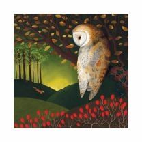 PPD The Owls Dream Lunch-Servietten mit edlem Eulenmotiv im Wald – stilvolle Tischdeko für besondere Anlässe.