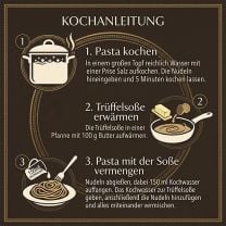 Duo Gourmet – Tagliolini mit Trüffel & Trüffelsoße Geschenkset 330g
