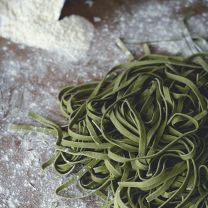 Fettuccine agli Spinaci – italienische Eierpasta mit Spinat 250g