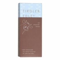 Tiroler Edle Schokolade-Spezialität mit echter Butter vom Tiroler Grauvieh ❀ weil sie einfach gut is(s)t