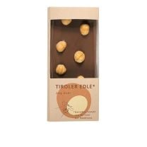 Tiroler Edle „Zeig dich“ Milchschokolade mit karamellisierten Haselnüssen 50g
