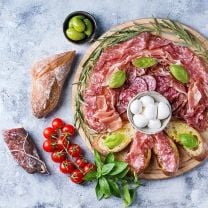 Italienische Aufschnittplatte Il Tagliere – Salami Milano, Coppa & Rohschinken 120g