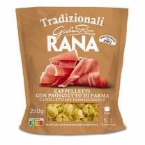 Pasta Giovanni Rana Cappelletti mit original Parmaschinken – Tradizionali in der 250g Packung, ohne Konservierungsstoffe.