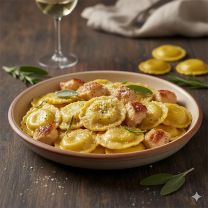 Frische Ravioli mit Hähnchen 250g