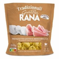Frische Tortelloni mit Schinken und Mozzarella – Rana Tradizionali 250g.