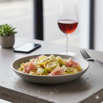 Frische Tortelloni mit Schinken & Mozzarella 250g