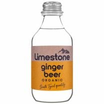 Limestone Organic Ginger Beer Drink, perfekt dosierte Ingwer-Schärfe und angenehm leichter Süße.