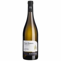 Pinot Bianco DOC der Kellerei Kurtatsch – reinsortiger Weißburgunder mit mineralischer Frische aus den Höhenlagen Südtirols.