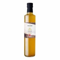 Walchers Apfelessig aus biologischen Äpfeln der Sorte Gala, naturbelassener Geschmack, unfiltriert und nicht pasteurisiert.