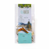 Südtiroler Bergkräutertee aus Pfefferminze, Kornblume