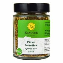 Pizza Gewürzmischung vom Kräuterschlössl - Ideal für klassische Margherita, mediterrane Pasta oder Antipasti.