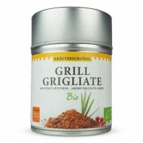 Grill Gewürz aus biologischen Zutaten. Ein Produkt der "So kocht Südtirol" Qualitätsreihe.