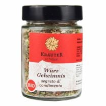 Würzgeheimnis BIO - handgeerntet, schonend getrocknet, glutamatfrei und besonders ergiebig.