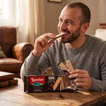 Loacker Thins Fondente – Zartbitter-Waffeln 150g