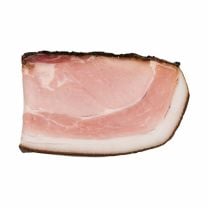Gekochter Schinkenspeck aus Südtirol von der Metzgerei Trockner – saftig, fein gewürzt und mild geräuchert.