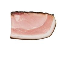 Gekochtes Herzstück von Trockner mit saftigem Fleisch und feiner Buchenholz-Rauchnote.