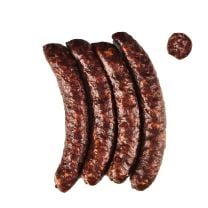 4 Rehwurzen aus Südtirol von der Metzgerei Trockner – geräucherte und luftgetrocknete Kaminwurzen mit Rehfleisch im essbaren Naturdarm.