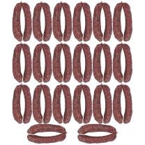 40 Kaminwurzen aus Südtirol von der Metzgerei Trockner – Großpackung traditionell geräucherter und luftgetrockneter Rohwürste im Naturdarm.