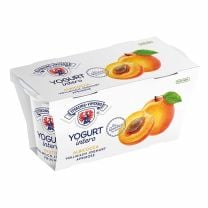 Aprikose Vollmilchjoghurt vom Milchhof Sterzing in cremiger Konsistenz mit fruchtiger Aprikosenzubereitung.