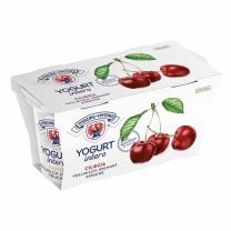 Kirsche Vollmilchjoghurt vom Milchhof Sterzing mit cremiger Konsistenz und fruchtiger Note