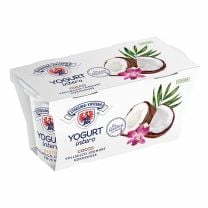 Vollmilch Joghurt mit Kokosnuss, beste Joghurt-Qualität aus fair gehandelter Südtiroler Bauernhofmilch.