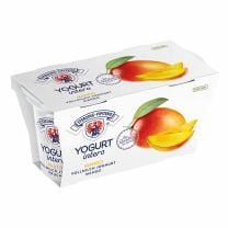 Mango Vollmilchjoghurt vom Milchhof Sterzing mit cremiger Textur und fruchtiger Süße