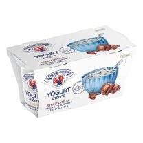 Vollmilch Joghurt mit Stracciatella, beste Joghurt-Qualität aus fair gehandelter Südtiroler Bauernhofmilch.