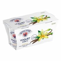 Vanille Vollmilchjoghurt vom Milchhof Sterzing mit cremiger Konsistenz und feiner Vanillenote.