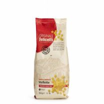 Stellette originale Felicetti Hartweizengrieß Pastina auf Bronze gezogen. Kochzeit 8 Minuten.