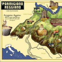"Parmigiano Reggiano 22 Monate" Parmesankäse DOP à 0,25kg