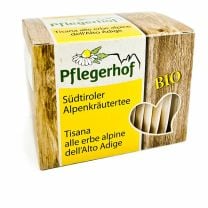 Biologischer Alpenkräutertee, Ihr alpiner Südtiroler Teegenuss in 15 praktischen Beuteln.