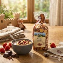 Kinder Müsli mit Schokolade, Erdbeeren und Honig 275g