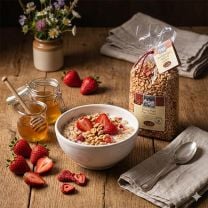 Honig Pops mit Erdbeeren 250g