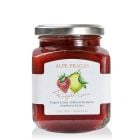 Alpe Pragas Fruchtaufstrich aus Erdbeeren und Limetten: süß, erfrischend, aromatisch.