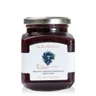 Alpe Pragas Fruchtaufstrich aus schwarzen Johannisbeeren: intensiv, fruchtig, leicht herb.
