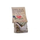 Traditionelle Gewürzmischung für Pasta alla Puttanesca von Artigiani dei Sapori aus Kalabrien im dekorativen Beutel – ideal für italienische Pasta-Gerichte.