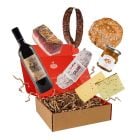 Südtirols Bestes – Großes Südtiroler Geschenkpaket mit Speck & Bio Rotwein