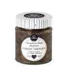 Pesto di funghi e tartufo von Cascina San Cassiano, aromatisches Pilz-Trüffelpesto aus dem Piemont im Glas.