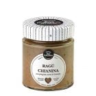 Ragù Chianina von Cascina San Cassiano im Glas, feine italienische Fleischsauce aus hochwertigem Chianina-Rind.