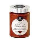 Sugo alla Parmigiana von Cascina San Cassiano: Auberginen-Tomatensauce mit Parmigiano Reggiano DOP aus Italien.