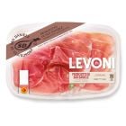 Prosciutto di San Daniele DOP von Levoni – Rohschinken geschnitten, 18 Monate gereift, servierfertig in feinsten Scheiben.
