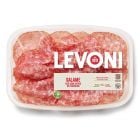 Salame di Finocchio - Fenchelsalami geschnitten von Levoni – italienische Spezialität mit ganzen Fenchelsamen, servierfertig & glutenfrei.