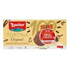 Loacker Gran Pasticceria Tortina Original, mit Milchschokolade überzogene, zarte Waffeln mit Haselnusscreme-Füllung.