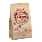 Ricciarelli alla mandorla Mandelgebäck single-verpackt, sind ein wahres Geschmackserlebnis, das die reiche kulinarische Tradition der Toskana widerspiegelt.