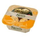 Frische Käseknödel 4er-Packung von Strauss Josef aus Südtirol als traditionelle Knödelspezialität.