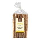 Knusprige Dinkelgrissini mit Sesam – handgemacht und voller natürlicher Bio-Qualität aus Südtirol.