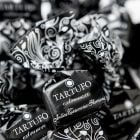 Feinste Tartufo Extranero Trüffelpralinen von Antica Torroneria Piemontese – edle Zartbitterschokolade mit Piemont-Haselnüssen.